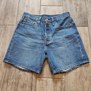 Levi's Blue Jean Shorts for Women